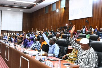 LFI 2025 : le volet recette adopté à l'unanimité avec plus de 35 mille milliards GNF