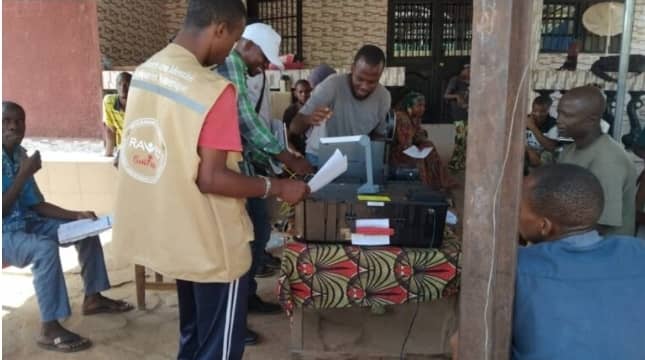 Recensement biométrique à Dabola: des citoyens de Foundeng 1 fortement mobilisés pour se faire enrôler