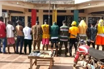 Insécurité à Coyah : quatorze présumés bandits dont une femme arrêtés
