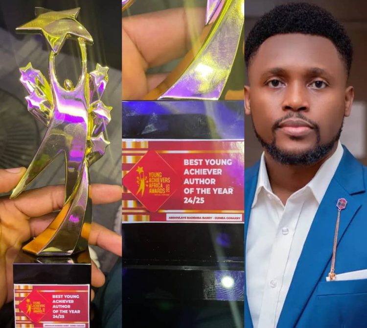 Rwanda : le Guinéen Bamdemba Barry lauréat du prix du meilleur auteur aux Young achievers Africa awards