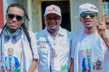 Banlieuz'Art : le ministre Moussa Moïse Sylla réconcilie Marcus et King Salaman