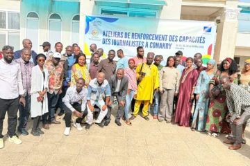 Conakry : fin d’une série de formations pour plusieurs journalistes