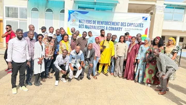 Conakry : fin d’une série de formations pour plusieurs journalistes