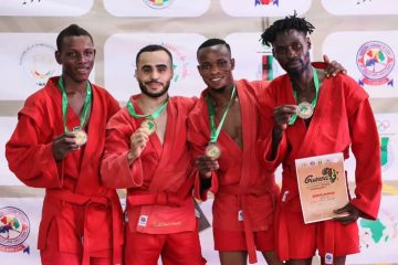 Chpt d'Afrique de sambo en Guinée : le Maroc en tête , le Cameroun et le Burkina Faso sur le podium