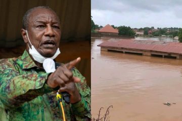 Alpha Condé s'exprime sur les inondations survenues à Siguiri