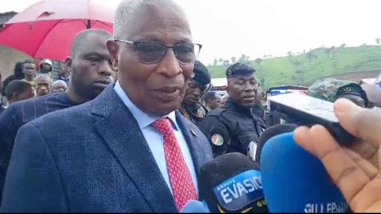 Le PM Bah Oury situe les responsabilités après l'éboulement de Manéah