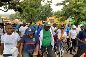 Caravane et Fitness à Kindia pour la santé et la paix