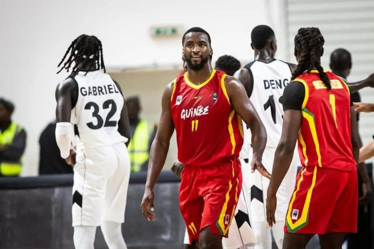 Afrobasket hommes : la Guinée surprend le Soudan du Sud