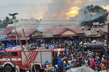 Incendie au grand marché de Coyah, ce que guineesouverain.com
