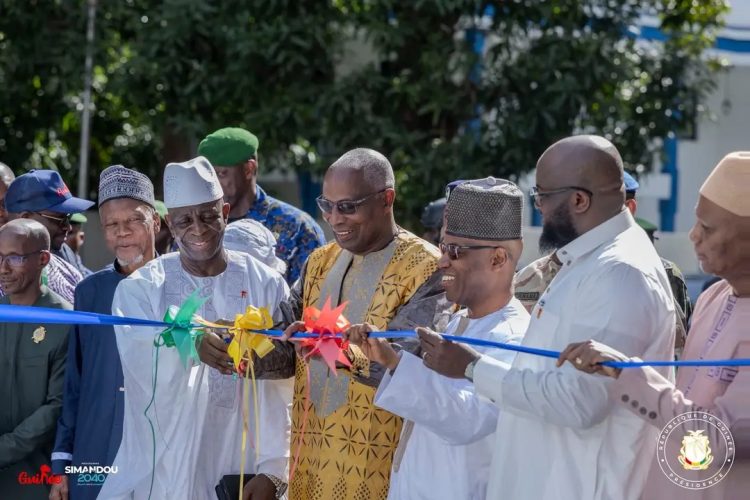 Guinée : inauguration du poste de commandement opérationnel de sécurité intérieure