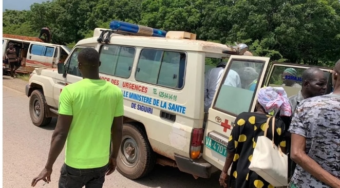 Urgent: un couple perd la vie dans un accident de la circulation à Siguiri