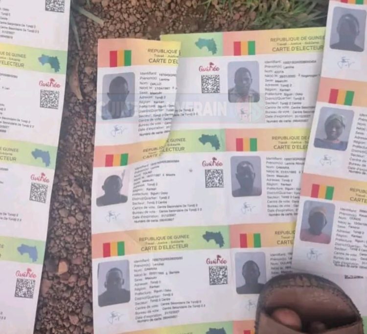 Des cartes d'électeurs déchirées à Siguri par des citoyens