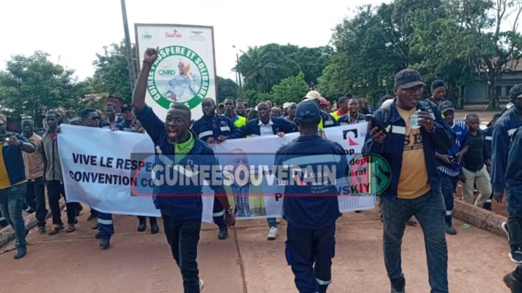 Grève des travailleurs de la CBG