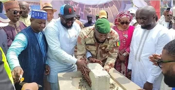 Camayenne: Pose de la première pierre de la nouvelle Paillote