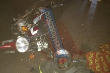 Coyah : un homme perd la vie dans un accident de la circulation au carrefour Wonkifong