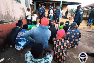 La police procède à des arrestation à Sonfonia