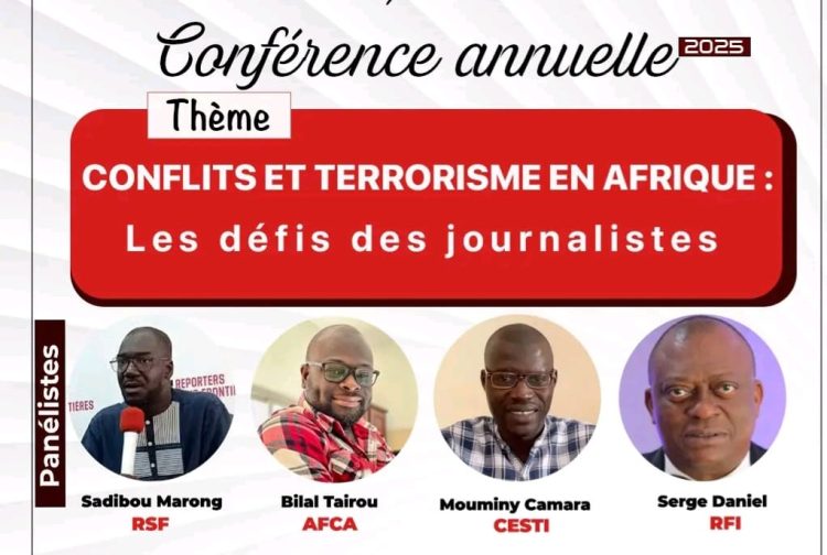 Conférence de presse du Réseau Dupont-Verlon pour le Journalisme d'investigation