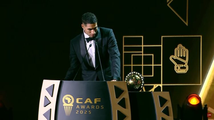 CAF Awards 2025: Hakimi sur le toit de l’Afrique, le Maroc grand gagnant