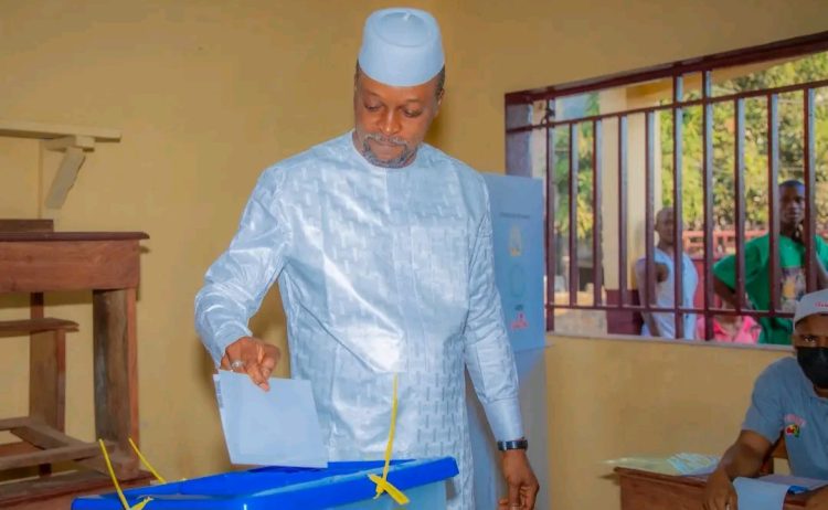 Le ministre Aboubacar Camara après avoir voté :« Ce scrutin constitue un moment majeur de responsabilité collective.»