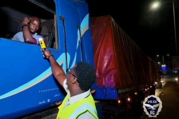 Guinée : la police nationale et l’AGUISER lancent un contrôle de l’alcool au volant