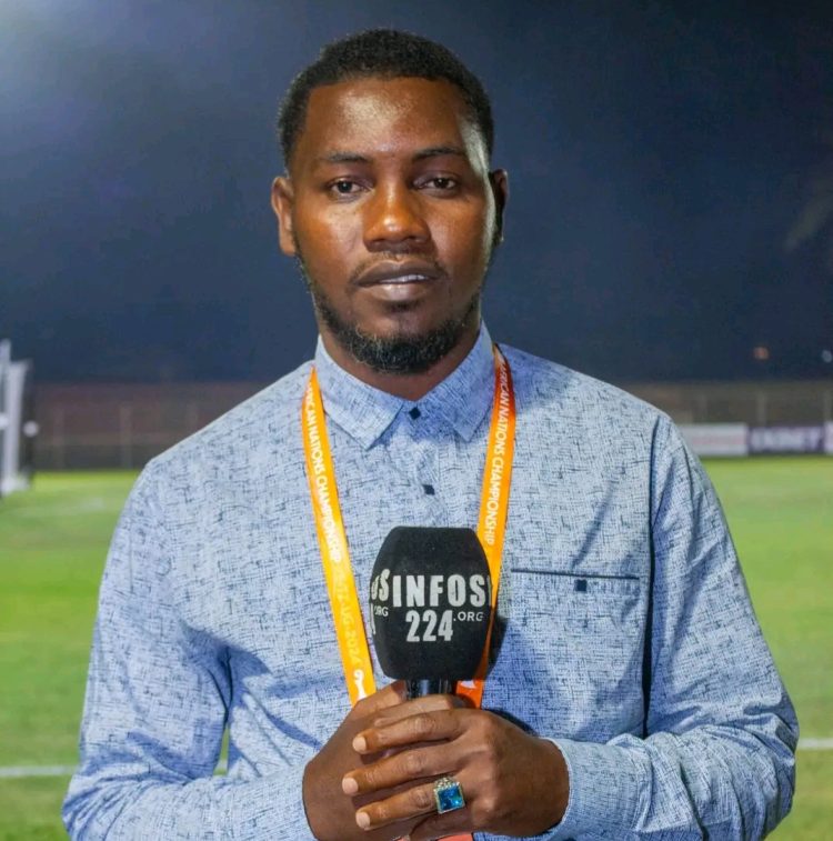 Ibrahima Diallo, journaliste sportif
