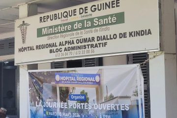 Journée porte ouverte, hôpital régional de Kindia