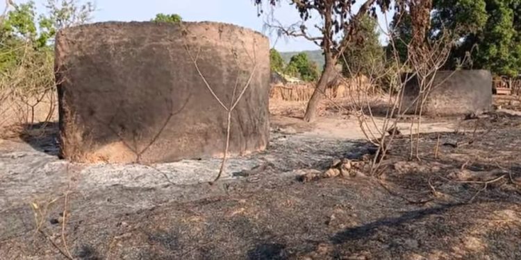 Un incendie signalé à Tangaly dans Tougué