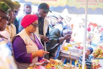 La ministre du Commerce, Fatima Camara à Kindia