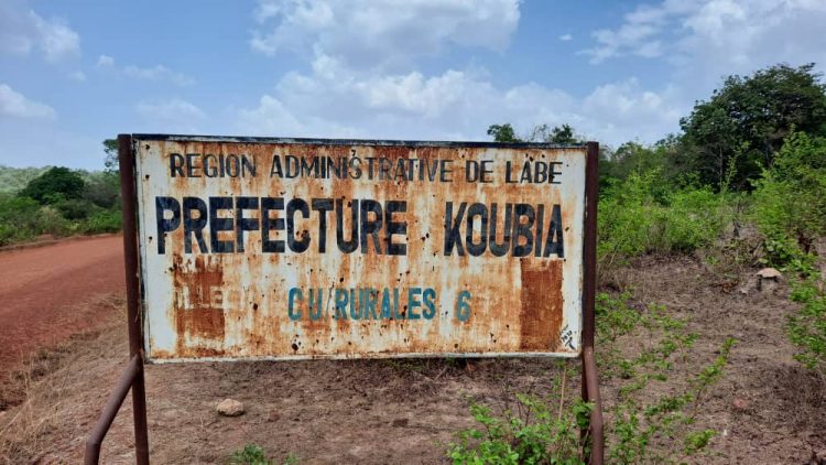 Koubia, ville oubliée par la Société des Eaux des Guinée