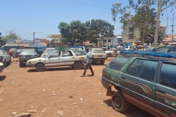 Trafic à l'arrêt entre Labé et Manda