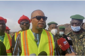 Le ministre Aboubacar Camara à la décharge de Dar-Es-Salam