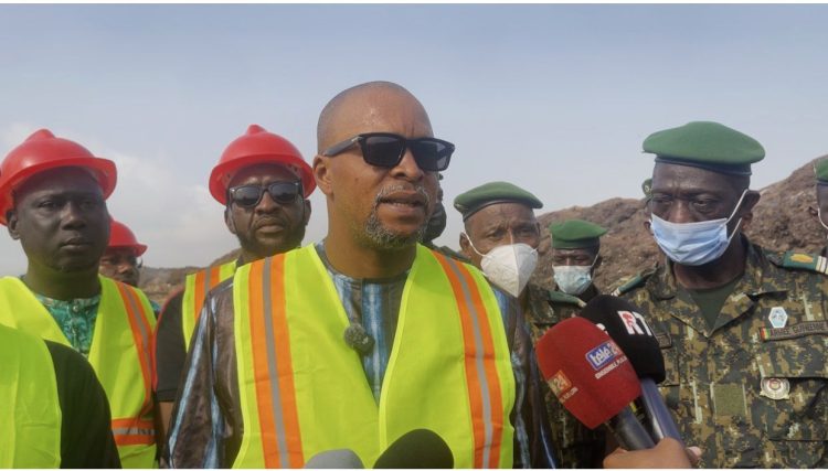 Le ministre Aboubacar Camara à la décharge de Dar-Es-Salam