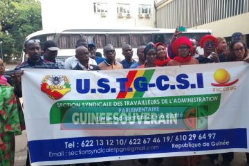 Les travailleurs parlementaires toujours mécontents en Guinée