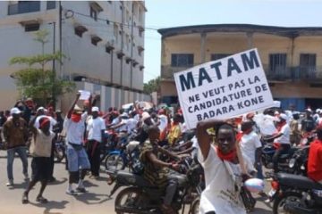 Des jeunes manifestent contre Badra Koné à Matam