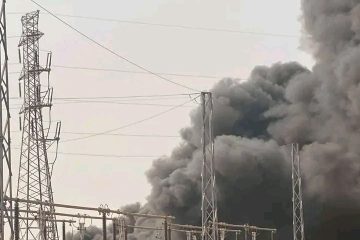 Un incendie à l'entrepôt d'EDG à Sonfonia Casse