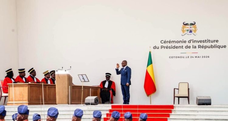 Bénin Romuald Wadagni investi président de la République