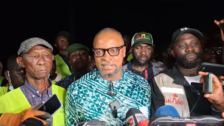 Une vaste opération d'assainissement d'un mois lancé en Guinée