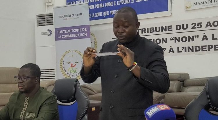 Guinée, communales du 31 mai: la HAC tire au sort les candidats