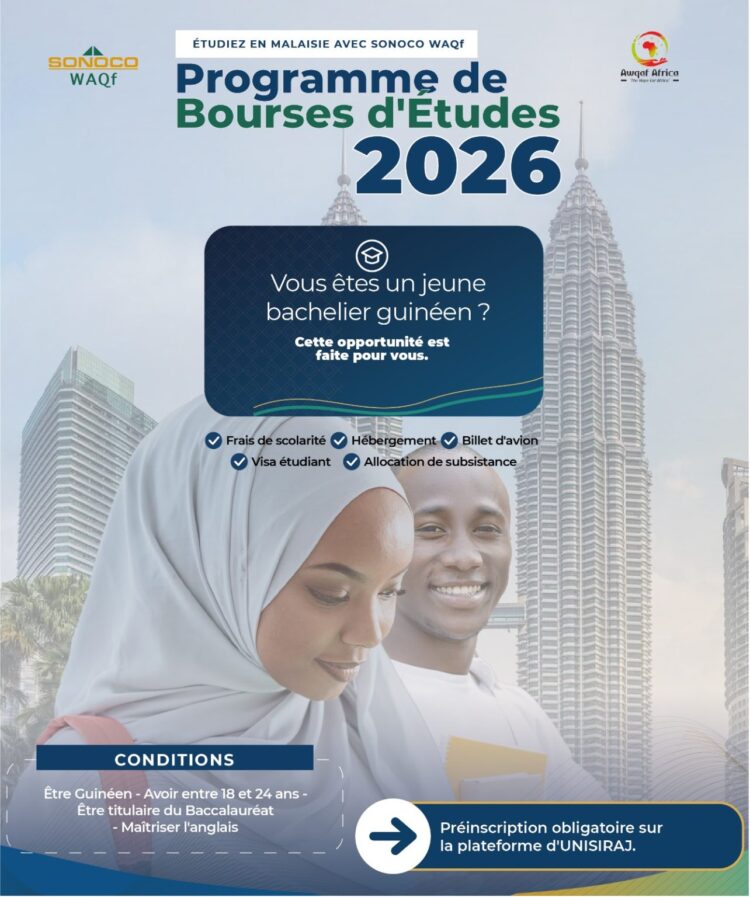 Études supérieures : SONOCO WAQF lance un programme de bourses pour la Malaisie