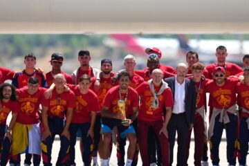 Les champions du monde sont de retour au bercail