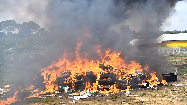 Liberia plus de 4 tonnes de cocaïne détruites, des policiers inculpés