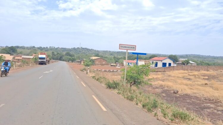 Accident à Labé