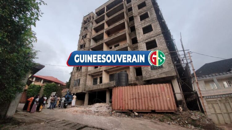 Un ouvrier chute du 7e étage et meurt à Lambanyi