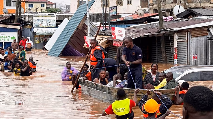 Inondations au Ghana