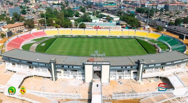 Guinée: homologation temporaire du stade du 28 septembre