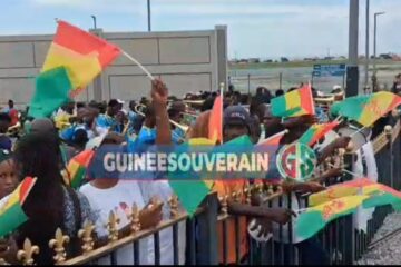 Accueil du président Doumbouya