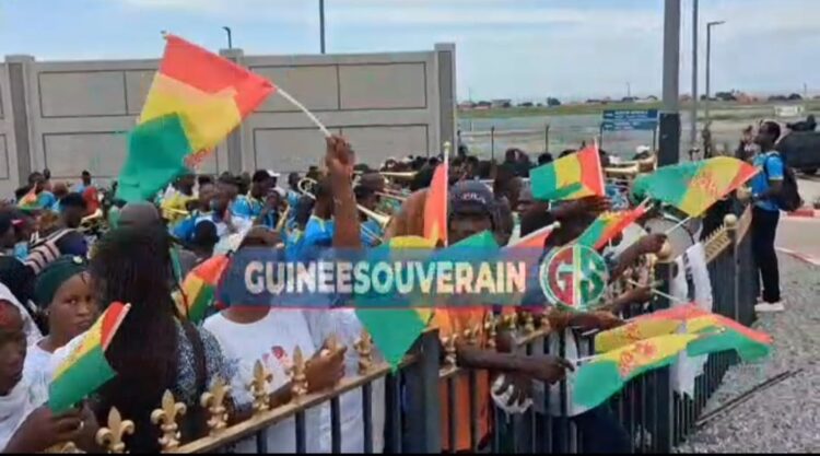 Accueil du président Doumbouya