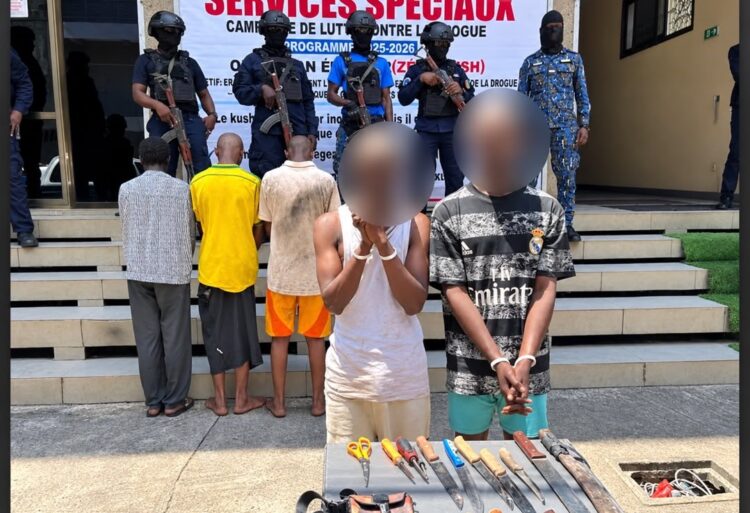 Un réseau de bandits arrêté à Conakry