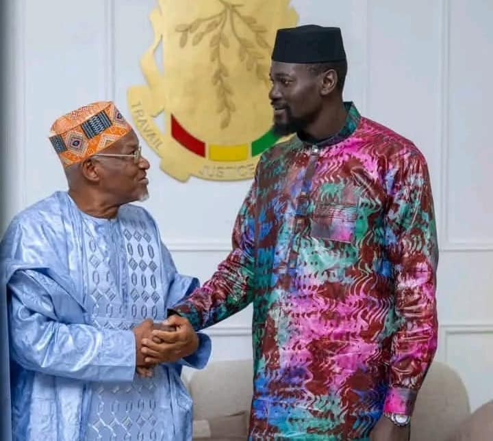 Palais Mohamed V: Mamadi Doumbouya rencontre Elhadj Alseny Barry