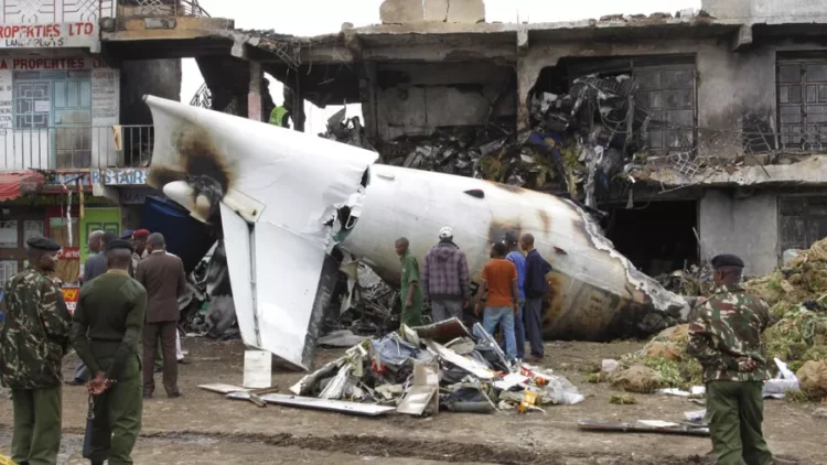Kenya deux morts après le crash d’un avion lors d’un vol d’entraînement